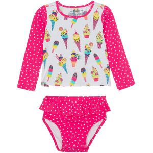 Hatley UV Meisjes Zwemset Broek + Tshirt Cool Treats