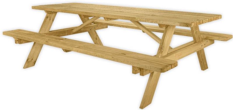 Picknicktafel Deluxe 240 x 70 cm