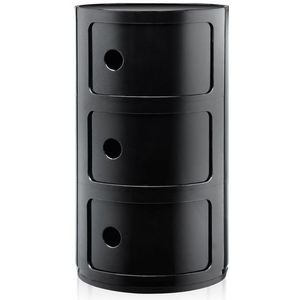 Kartell - Componibili 3 Beistelltisch Black