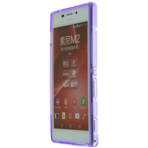 M-Supply TPU case Sony Xperia M2 paars