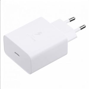 Originele Samsung 65W Power Adapter Fast Charge USB-C Adapter Wit