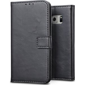 Luxury wallet hoesje Samsung Galaxy S7 Edge zwart