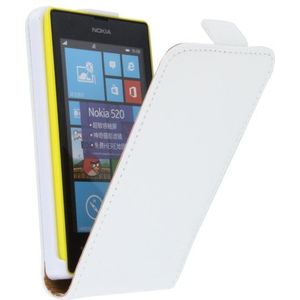 Flip case dual color Nokia Lumia 520 wit