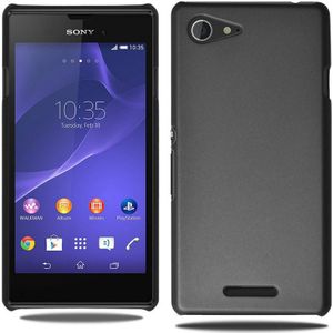 Hoesje Sony Xperia E3 hard case zwart