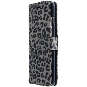 Wallet case tijgerprint Apple iPhone 6 Plus licht bruin
