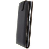 Hoesje Huawei P8 Lite flip case zwart