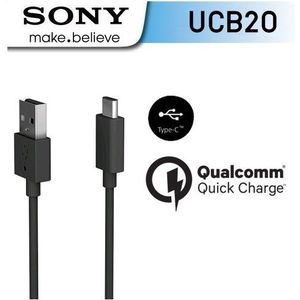 Sony USB-C naar USB kabel zwart - UCB20