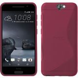 Hoesje HTC One A9 TPU case roze