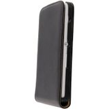 Hoesje Sony Xperia E4 flip case dual color zwart