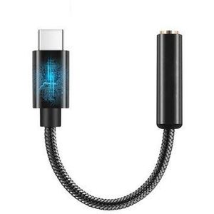 USB-C naar 3,5mm audio jack adapter met DAC 32 bit - 384 khz