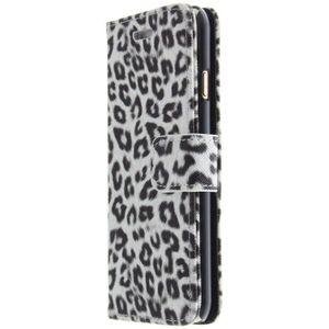 Wallet case tijgerprint Apple iPhone 6 wit