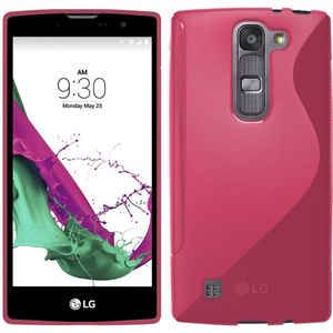 Hoesje LG Magna TPU case roze