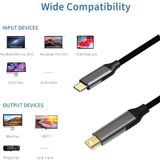 USB-C naar Mini Display Port / Thunderbolt (male) kabel
