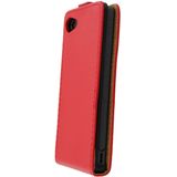 Hoesje Sony Xperia Z5 Compact flip case dual color rood