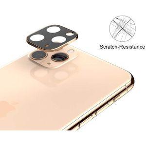 Camera lens beschermer iPhone 11 - zwart/goud