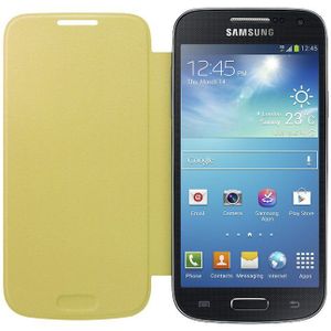 Samsung Galaxy S4 Mini flip cover geel EF-FI919BYEGWW