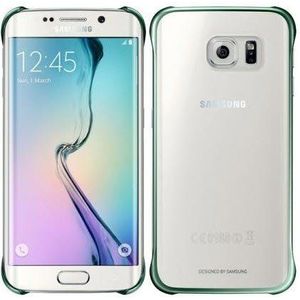 Clear cover Samsung Galaxy S6 Edge EF-QG925BGE groen