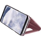 Clear View cover Samsung Galaxy S8 rose goud