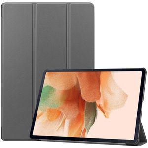 Smart cover met hard case Samsung Galaxy Tab S7+/S7 FE/S8+ grijs