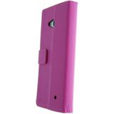 Hoesje Microsoft Lumia 640 flip wallet roze