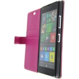 Hoesje Microsoft Lumia 640 flip wallet roze