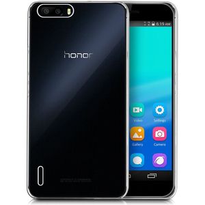 Hoesje Huawei Honor 6 Plus flexi bumper - 0,3mm - doorzichtig