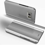 Clear View cover Samsung Galaxy S6 Edge Plus zilver
