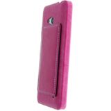 Hoesje Microsoft Lumia 640 hard cover leer roze