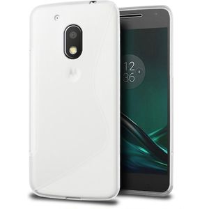 Hoesje Motorola Moto G4 Play TPU case transparant