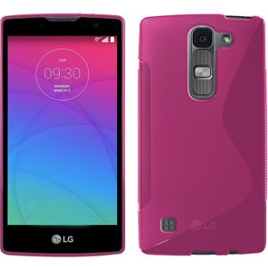 Hoesje LG Spirit TPU case roze