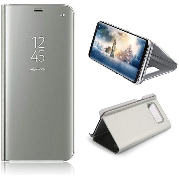 Samsung galaxy s8 led view cover zilver - multimedia-accessoires kopen? | keus! | beslist.nl