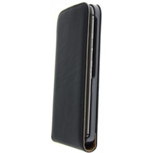 Hoesje Sony Xperia E3 flip case dual color zwart