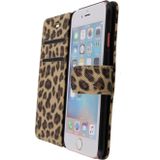 Wallet case tijgerprint Apple iPhone 6S bruin