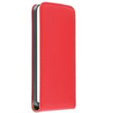Flip case dual color HTC One Mini rood