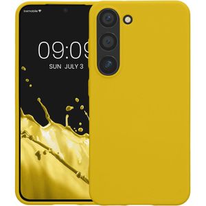 Siliconen TPU hoesje Samsung Galaxy S24 geel