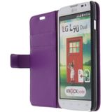 M-Supply Flip case met stand LG L90 D405 paars