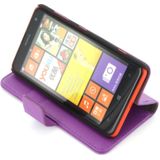 Flip case met stand Nokia Lumia 625 paars