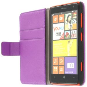 Flip case met stand Nokia Lumia 625 paars