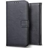 Luxury wallet hoesje Apple iPhone 15 Plus zwart