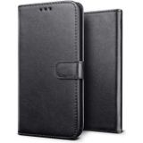 Luxury wallet hoesje Samsung Galaxy S24 Ultra zwart