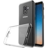 Hoesje Samsung Galaxy A8+ 2018 Flexi bumper - 0,3mm - doorzichtig