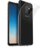 Hoesje Samsung Galaxy A8+ 2018 Flexi bumper - 0,3mm - doorzichtig