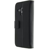 Flip case met stand Samsung Galaxy Trend S7560 zwart