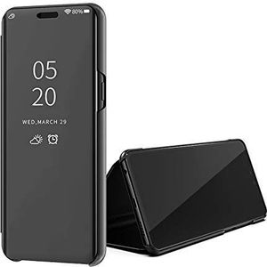 Clear View cover Samsung Galaxy A21s zwart
