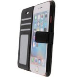 Luxury wallet hoesje Apple iPhone 6S zwart