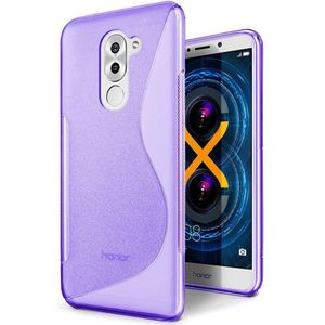 Hoesje Huawei Honor 6X TPU case paars