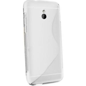 Silicon TPU case HTC One Mini transparant