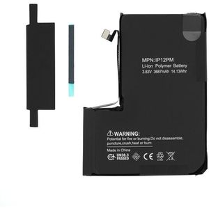Decoded batterij (zonder solderen) geschikt voor Apple iPhone 12 Pro Max