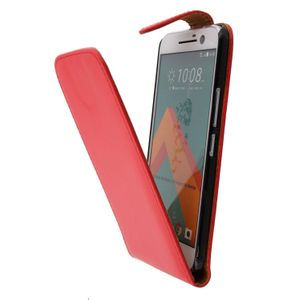 Hoesje HTC 10 flip case rood