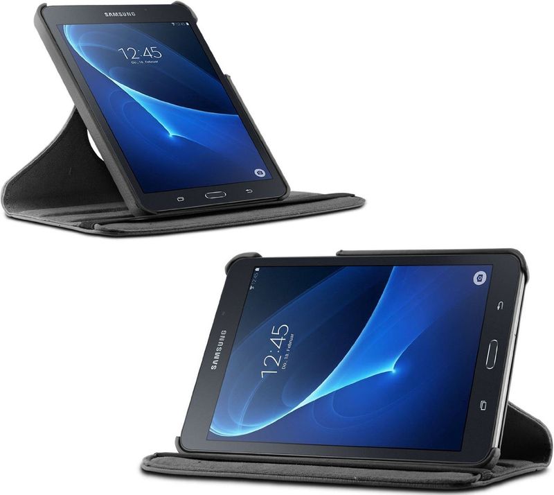 Hoes draaibaar Samsung Galaxy Tab S6 Lite zwart